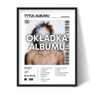 Plakat/Obraz w ramce Personalizowany Album Muzyczny 1 40x30cm Super Prezent