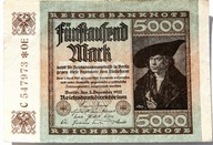 BANKNOT DO KOLEKCJI 5000 MAREK 1923