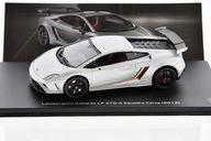 LAMBORGHINI Gallardo LP 570-4 Squadra Corse silver 2013 1/43 ixo