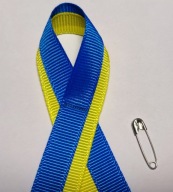 Kotylion Ukraina, agrafka. 10 sztuk,