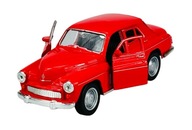 WELLY WARSZAWA 224 CZERWONA 1:34 LEGENDY PRL NOWY METALOWY MODEL