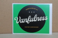 NAKLEJKA - VANFULNESS - AUTO - MOTOR - KOLEKCJA - CAMPER