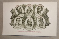 Przyjaciele i protektorowie Chopina | karta patriotyczna | pocz. XX w.