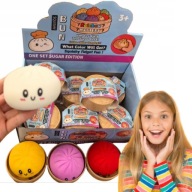 Squishy Dumplings Mystery Box – zabawka antystresowa, niespodzianka 6szt