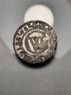 Prusy Książęce Jerzy Wilhelm szeląg 1628 Królewiec bardzo ładny