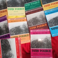 Tatry Polskie Zakopane Morskie O i inne Wojskowe mapy zestaw 13 sztuk