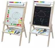 OBROTOWA TABLICA KREDOWA I MAGNETYCZNA + DODATKI