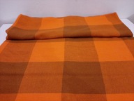 OBRUS SERWETA SERWETKA WEŁNIANA SKANDYNAWSKI KRATKA