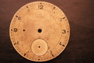 Omega - tarcza do zegarka kieszonkowego.