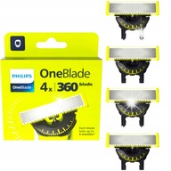 4x OSTRZA PHILIPS ONEBLADE 360 OSTRZE NOŻYK GŁOWICA GOLARKA PRO ZAMIENNIK