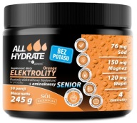 ALLHydrate Elektrolity Senior Bez Potasu Orange 245g