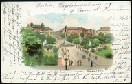 Berlin. Belle Alliance Platz - 1899 Litho