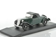 CITROEN TRACTION 7 CV Cabrio Green 1936 1/43 ELIGOR