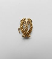 ODZNAKA na CZAPKĘ BĄCZEK / KOKARDA / KORPUSÓWKA ROSJA CARSKA, ORYGINAŁ STAN