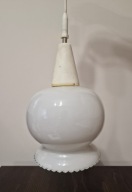 KLOSZ DO LAMPY Z FALBANKĄ - PRL !!!!!