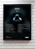 OKI „era47” | plakat A3 Prezent album rap ozdoba na ścianę