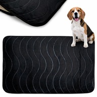 Dywan Łazienkowy 50x80 Uniwersalny Czarny Chodnik Podłogowy Podkładka