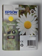 TUSZ EPSON 18 yellow XP305 XP102 ORYGINALNY