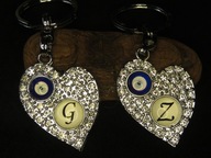 607 Breloczki serca, oko proroka, Z, G, nowe