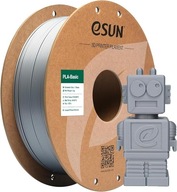eSUN PLA Basic 1,75 mm, Super szybki Filament ,średnica +/- 0,03 mm,Srebrny