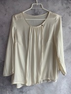 36 tallinder kremowa ecru satynowa bluzka