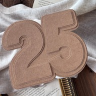 Zestaw baza + 3 wzorniki – kartka 25 – papier kraft – rękodzieło prezent