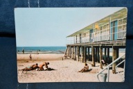 KOŁOBRZEG . Z PRAWEJ PLAŻA DOMKI CAMPINGOWE NA PALACH