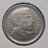 ARGENTYNA [1679]*10 centavo 1954 JOSE DE SAN MARTIN *10 CENTAVOS