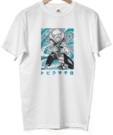 Męska koszulka Konoha Manga Naruto Uzumaki Anime