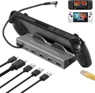 Stacja dokująca dla Steam Deck i ROG Ally, Hub USB C z HDMI 2.0 4K@60Hz.(43