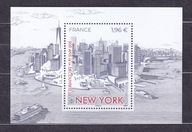 FRANCJA** 500 lat Nowego Jorku Mi BL 638