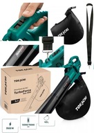 3w1 Dmuchawa Elektryczna Ogrodowa Rozdrabniacz Odkurzacz do liści 3500W 45L