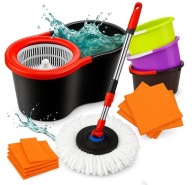 WIADRO I MOP OBROTOWY MOP OBROTOWY ROTACYJNY 360* SPIN TURBO + WKŁAD