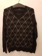SELECTED SWETER MĘSKI WEŁNA SWETR R.M/L
