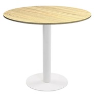 Stół okrągły Lugano 70 x 70 x 74cm biały