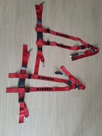 Trzypunktowe sportowe pasy szelkowe Schroth - 2szt