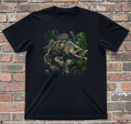 T-shirt Zander sandacz koszulka podkoszulka z sandaczem