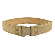 Pas taktyczny wojskowy gruby mocny militarny pasek khaki desert beżowy