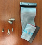 ŚRUBY + DYSTANSE + TAŚMA DO STACJI DYSKIETEK COMMODORE AMIGA 500