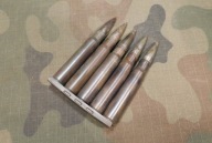 Polskie naboje do Mausera sygnowane PK z II WŚ.