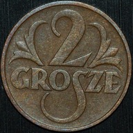 2 grosze 1935 - piękny egzemplarz
