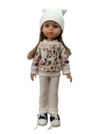 Ubranko komplet zestaw dla lalki Paola Reina 32cm dres 3w1