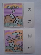 Dania - W-py Owcze Europa CEPT 1986 - Mi.134-35 **