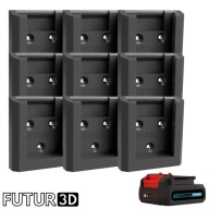 Uchwyt pojedynczy na akumulator Erbauer 12V EXT DualVolt z blokadą