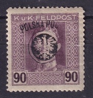 1918 Wydanie lubelskie Fi 29 błąd B9 * gw.Korszeń