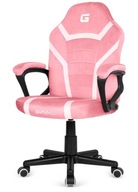 Krzesło biurkowe Lugano MARIO różowyc