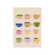 Plakat „Mug Collection” – Kawowa Galeria