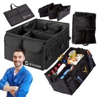 ORGANIZER DO BAGAŻNIKA SAMOCHODU TORBA DO AUTA KUFER DUŻY CZARNY WYTRZYMAŁY