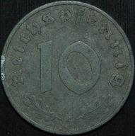 10 Reichspfennig 1941 F - piękny egzemplarz