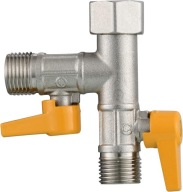 CIENCIA DSF009 3-drożny zawór przełączający element T G 1/2 mosiądz adapter